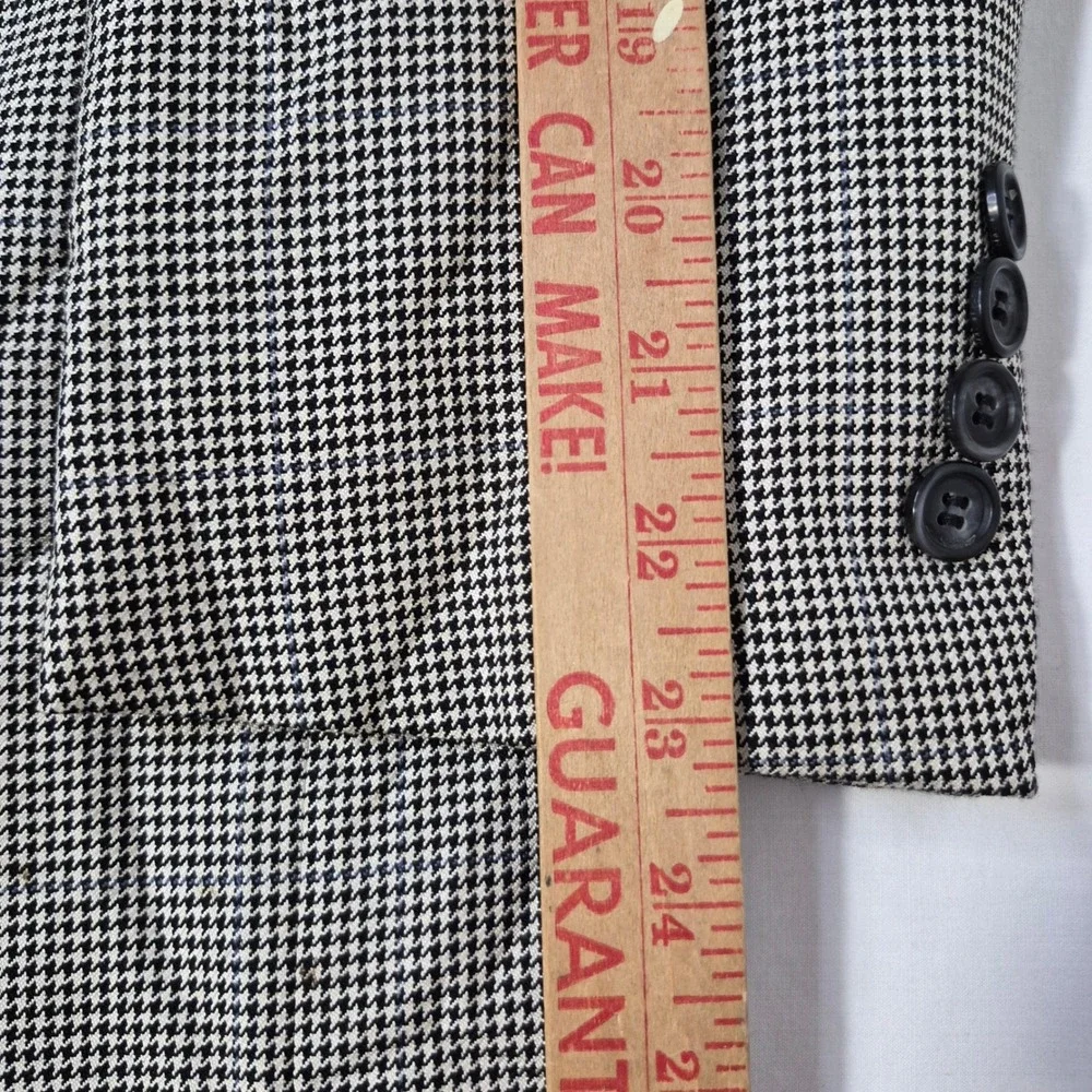 Brooks Brothers 1818 Madison x E. Thomas Blazer 38S Silk Wool Herringbone Jacket